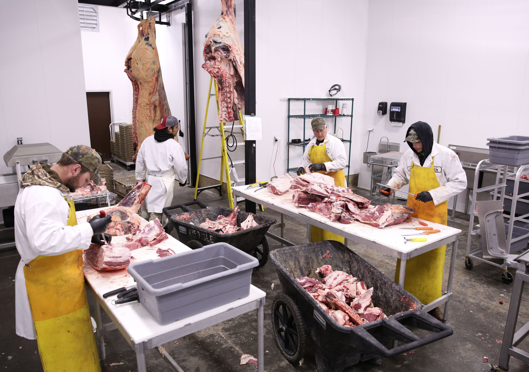 Purcella’s Meat Processing is both understaffed and heavily booked